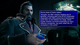 Shinra Electric Power Company Decides To Tweet Through It
